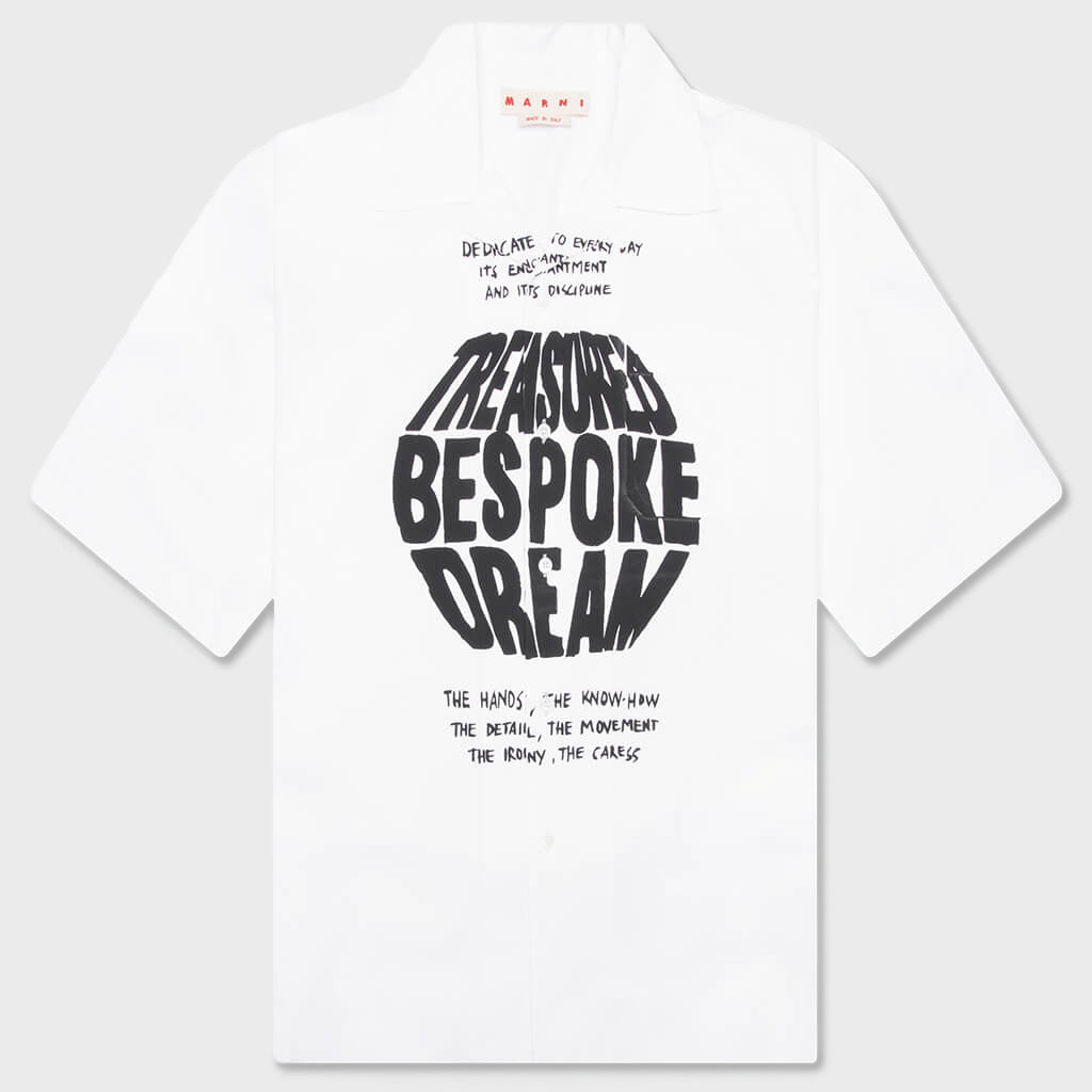 Cuffs Compact Shirt - Stone White