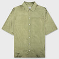Silk And Nylon Shirt - Grasshopper