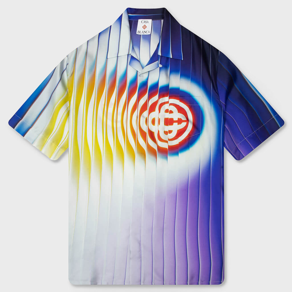 Shockwave S/S Silk Shirt - Multicolour