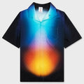 Short Sleeve Cuban Collar Shirt - Gradient