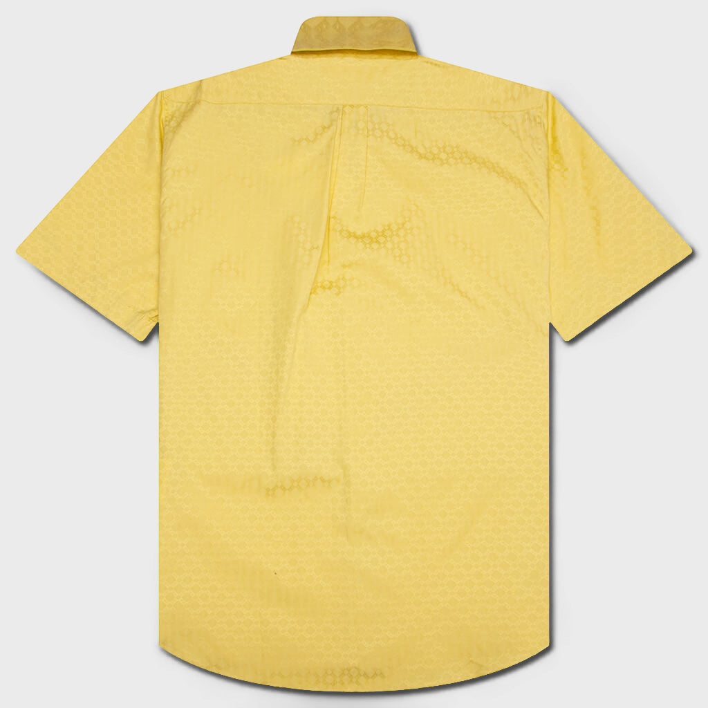 Monogram 72 Jacquard Shirt - Banana