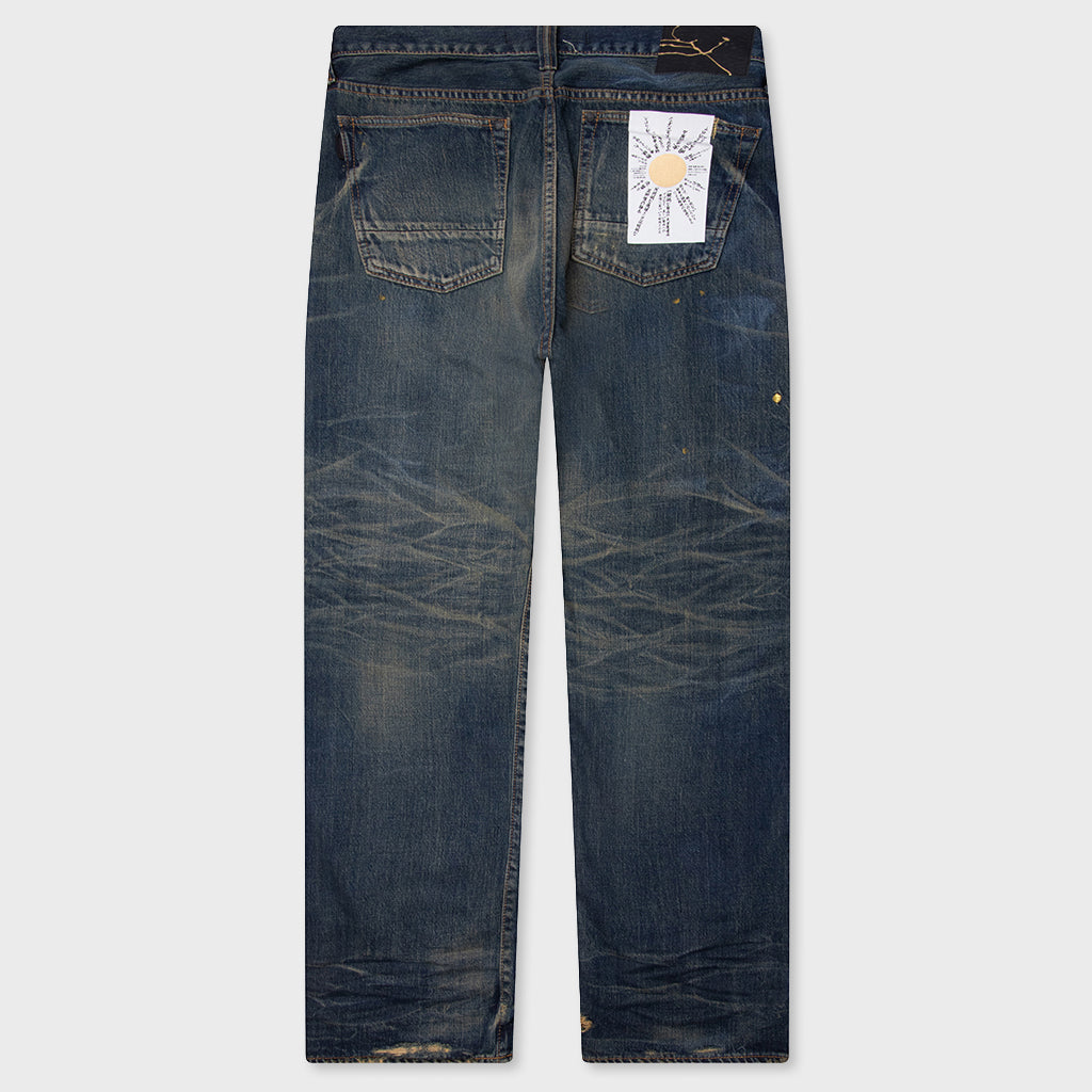 Showa Relaxed Jean - Dirty Gold Repair