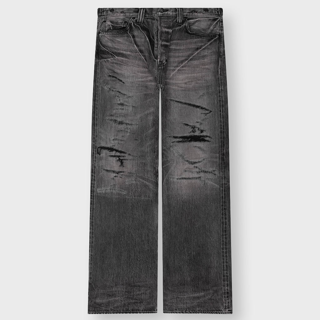 Showa Relaxed 'Kumori' Repaired - Grey