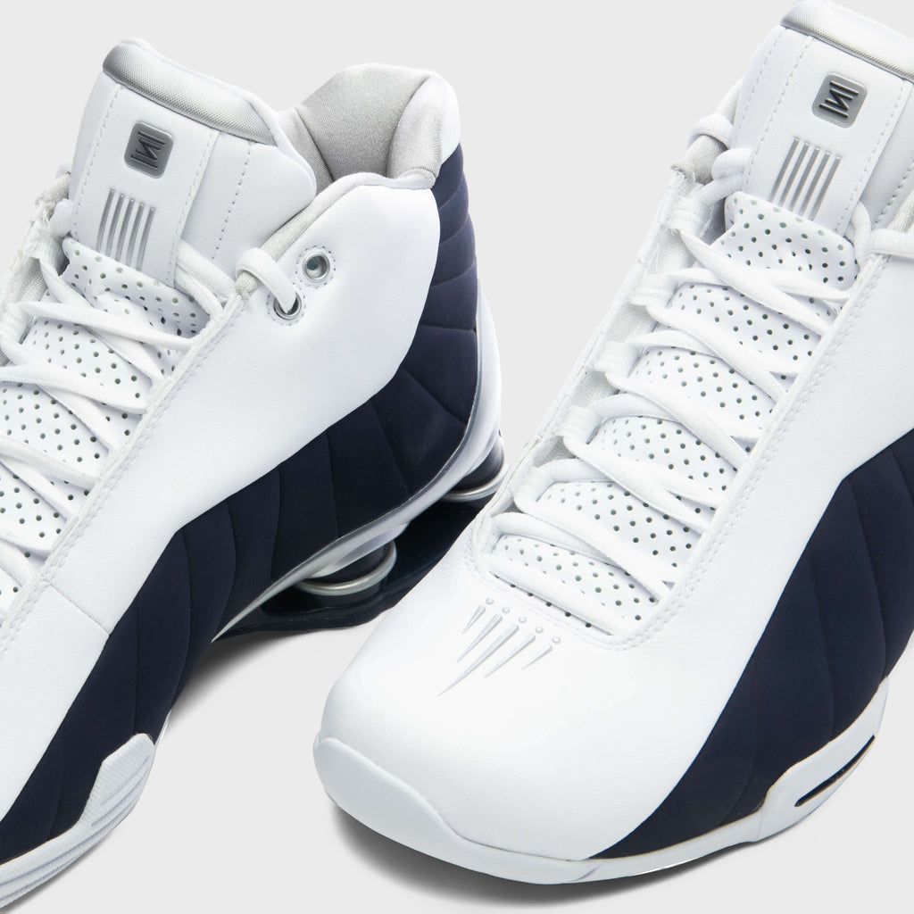 Shox BB4 'Olympic' - White/Midnight Navy/Metallic Silver