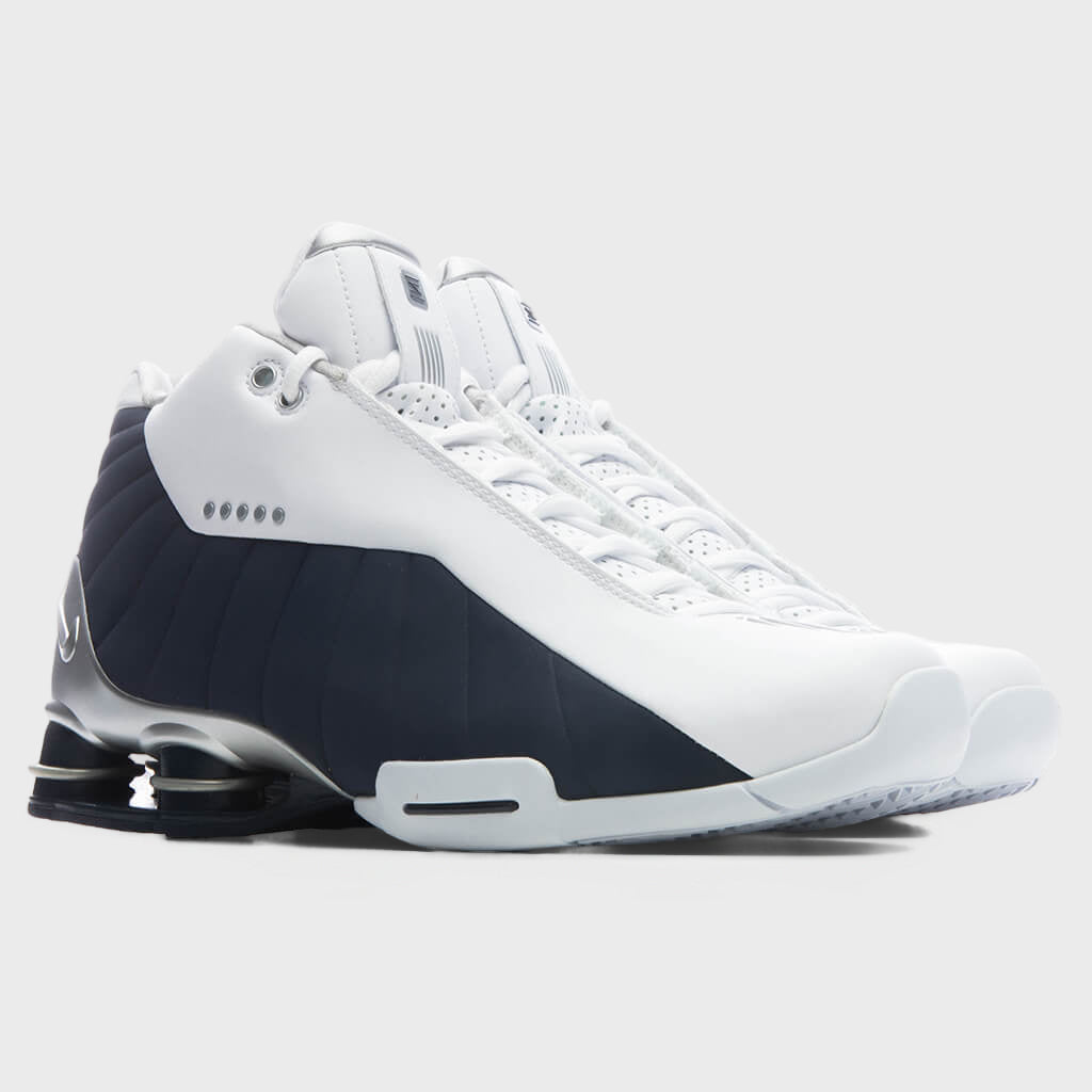 Shox BB4 'Olympic' - White/Midnight Navy/Metallic Silver