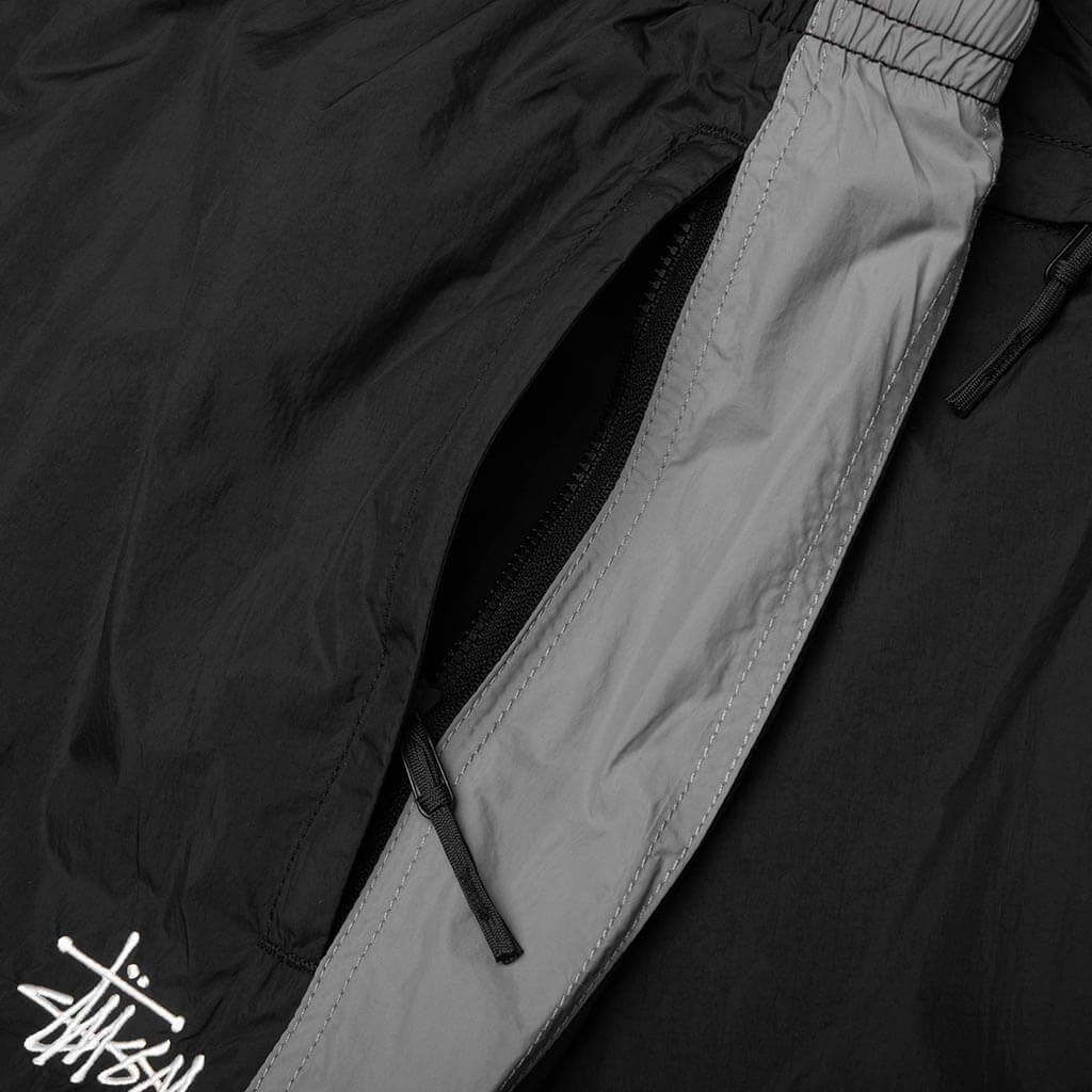 Side Stripe Track Pant - Black