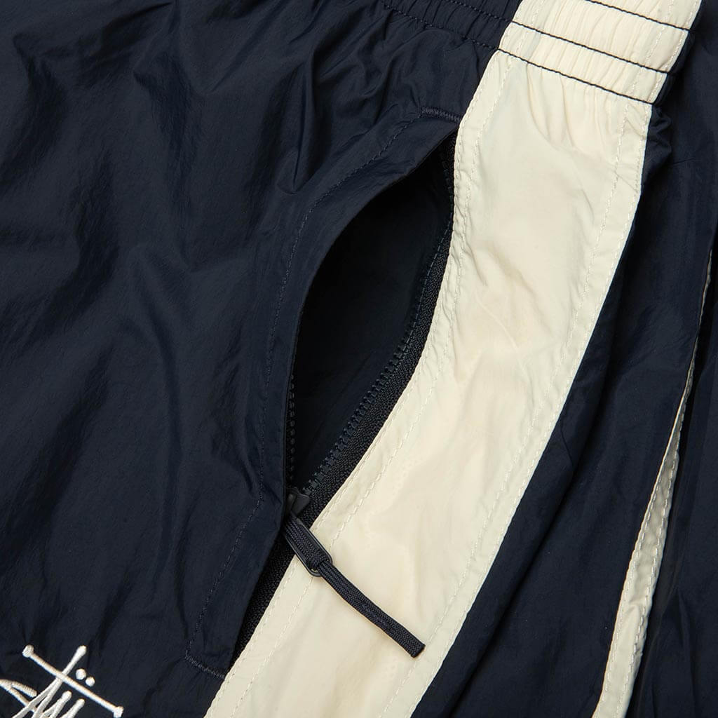 Side Stripe Track Pant - Navy