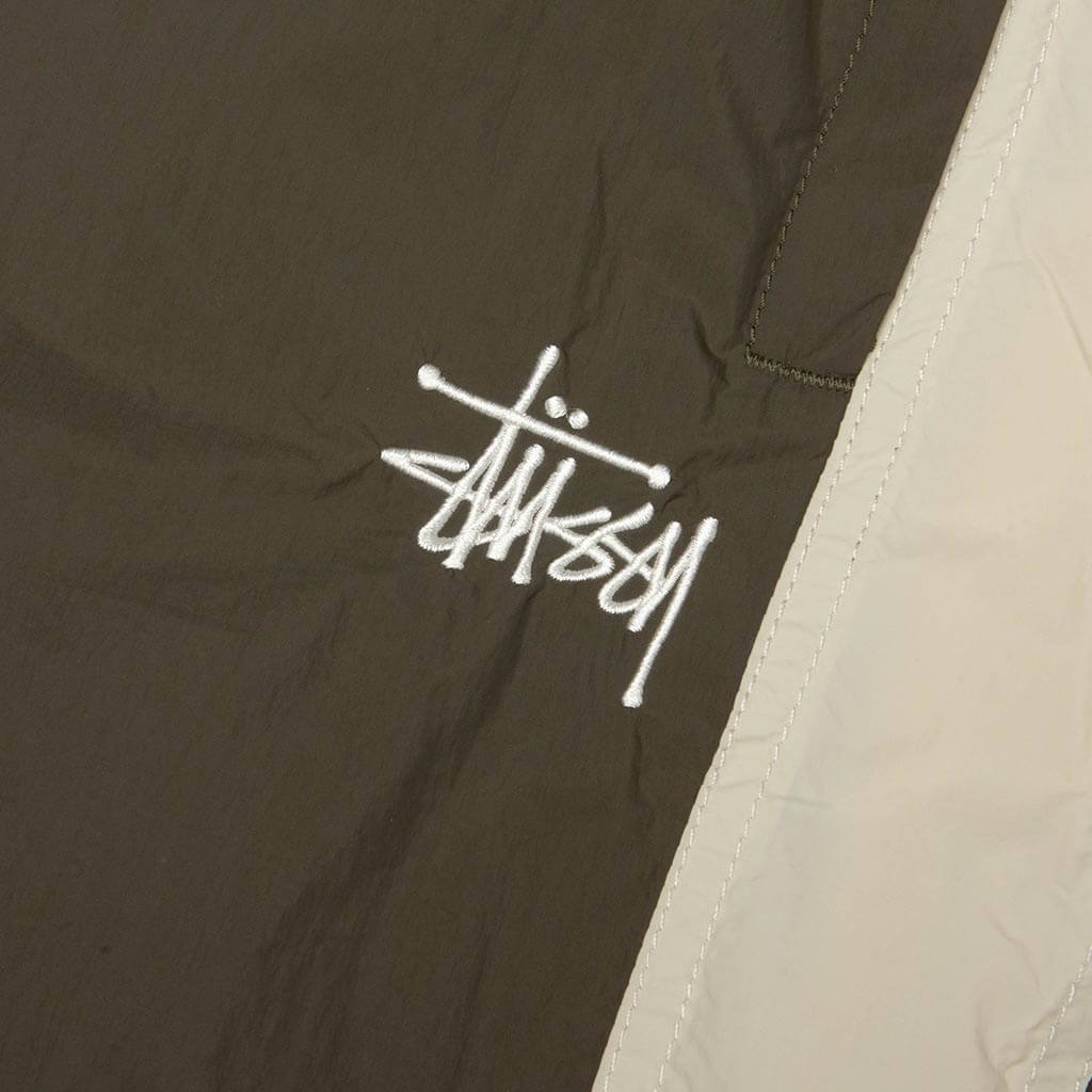 Side Stripe Track Pant - Olive