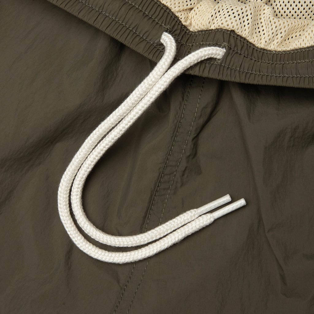 Side Stripe Track Pant - Olive