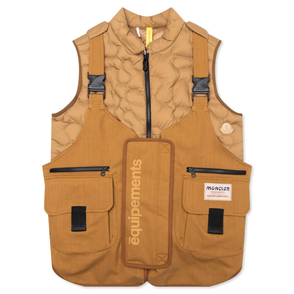 Sierpinski 3-in-1 Vest - Open Brown