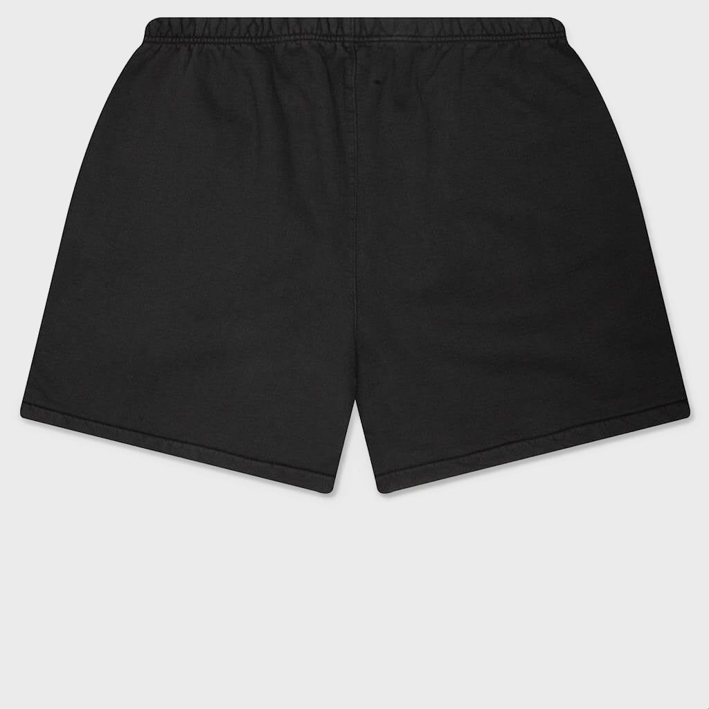 Signature Classic Sweatshort - Faded Black
