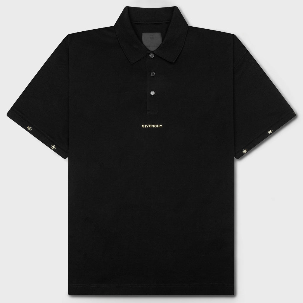 Silk Base Polo - Black