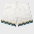Silk Shorts With Drawstrings - Casa Way