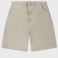 Single Knee Short - Dusty Hamilton Brown Chalk Wash