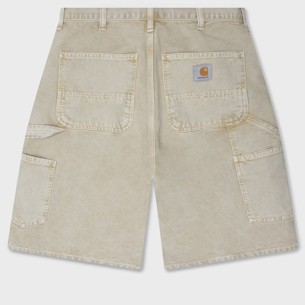 Single Knee Short - Dusty Hamilton Brown Chalk Wash