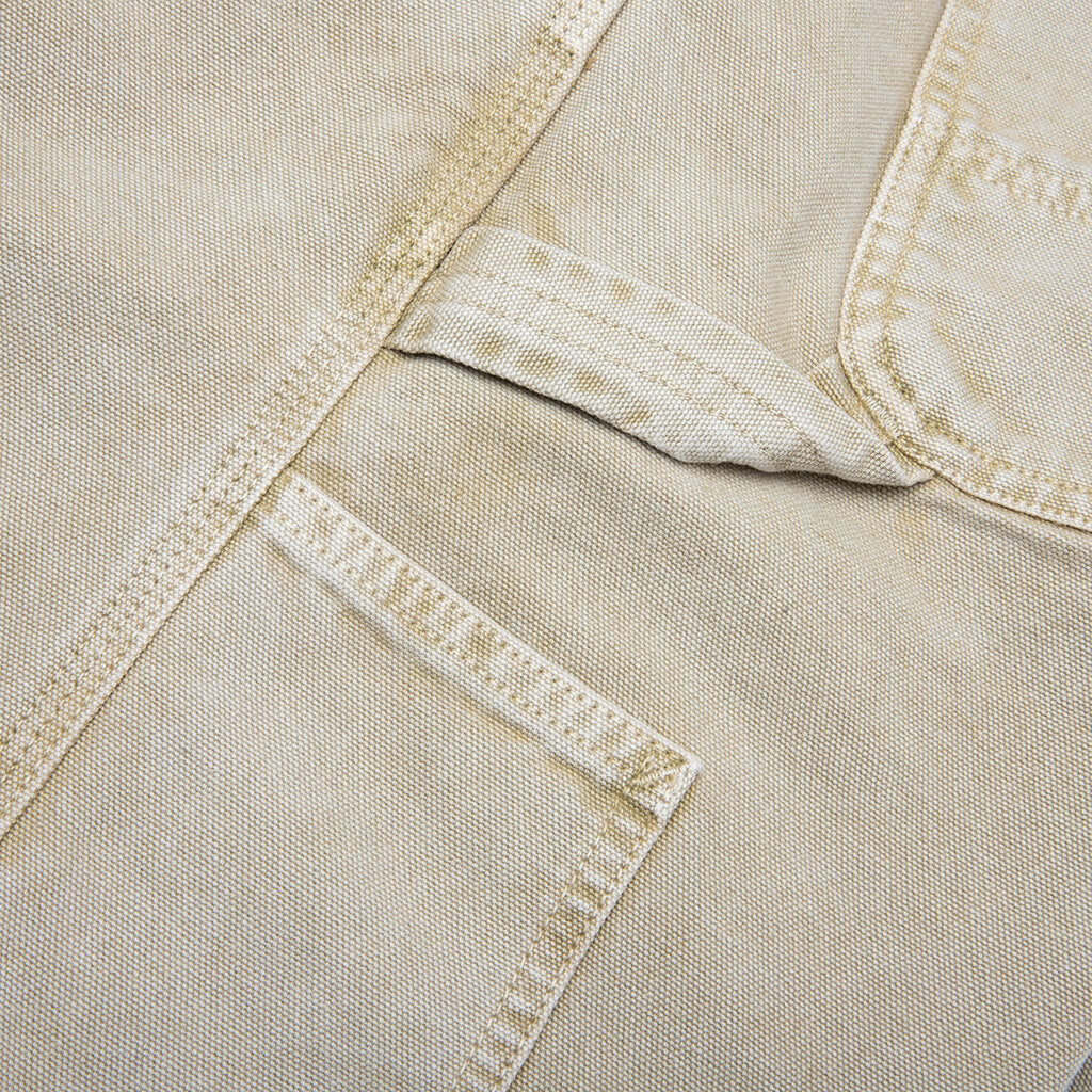 Single Knee Short - Dusty Hamilton Brown Chalk Wash