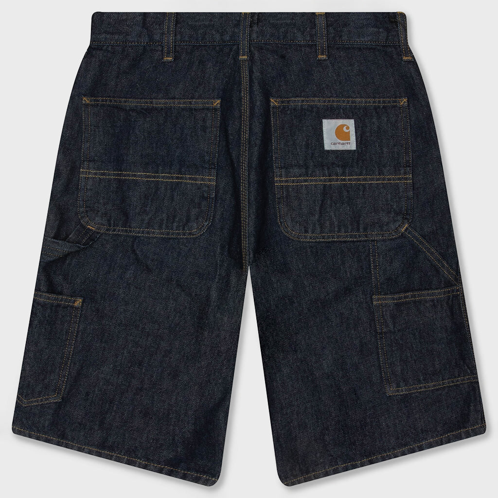 Single Knee Short - Blue Rinsed