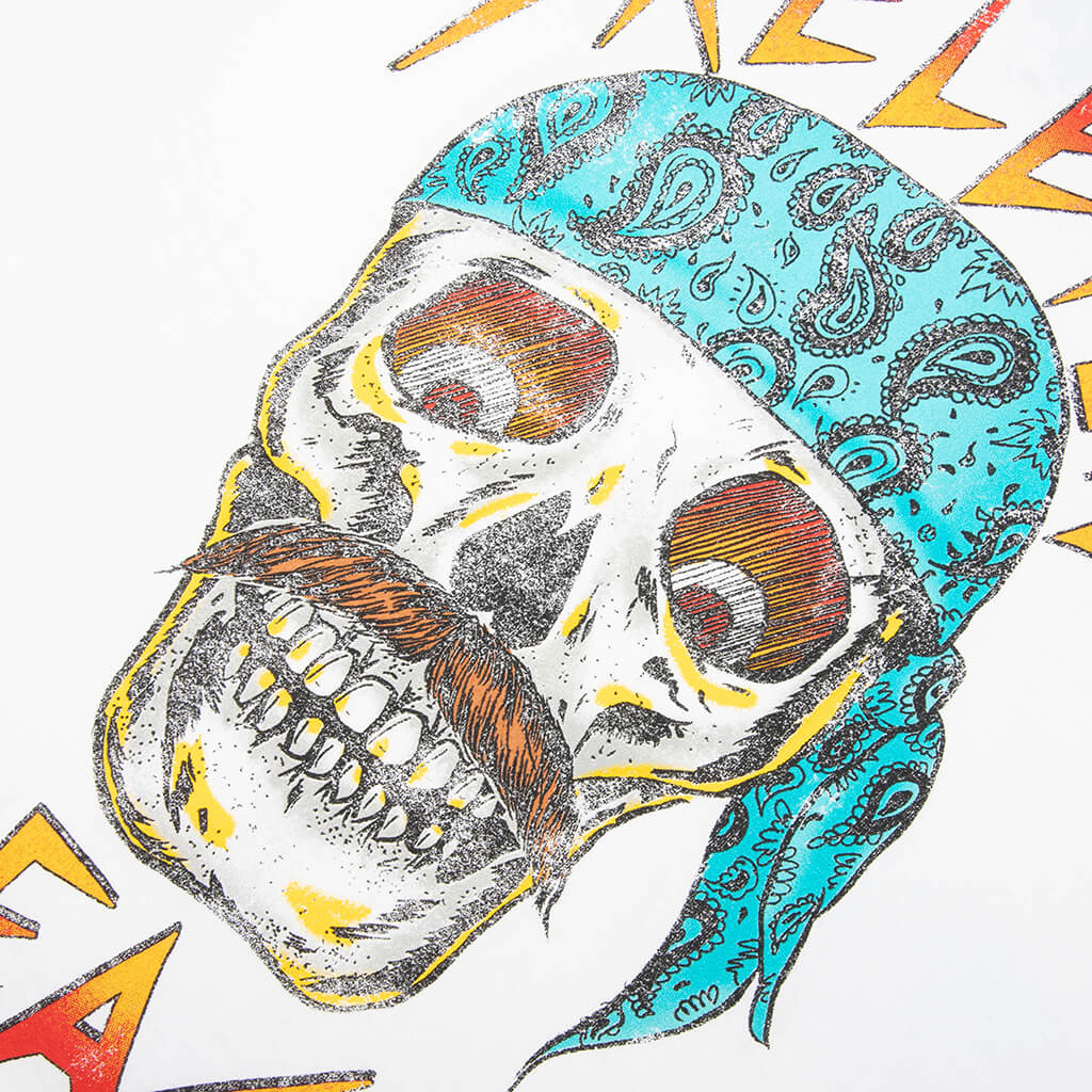 Skeleton Beach Tee - Clean White