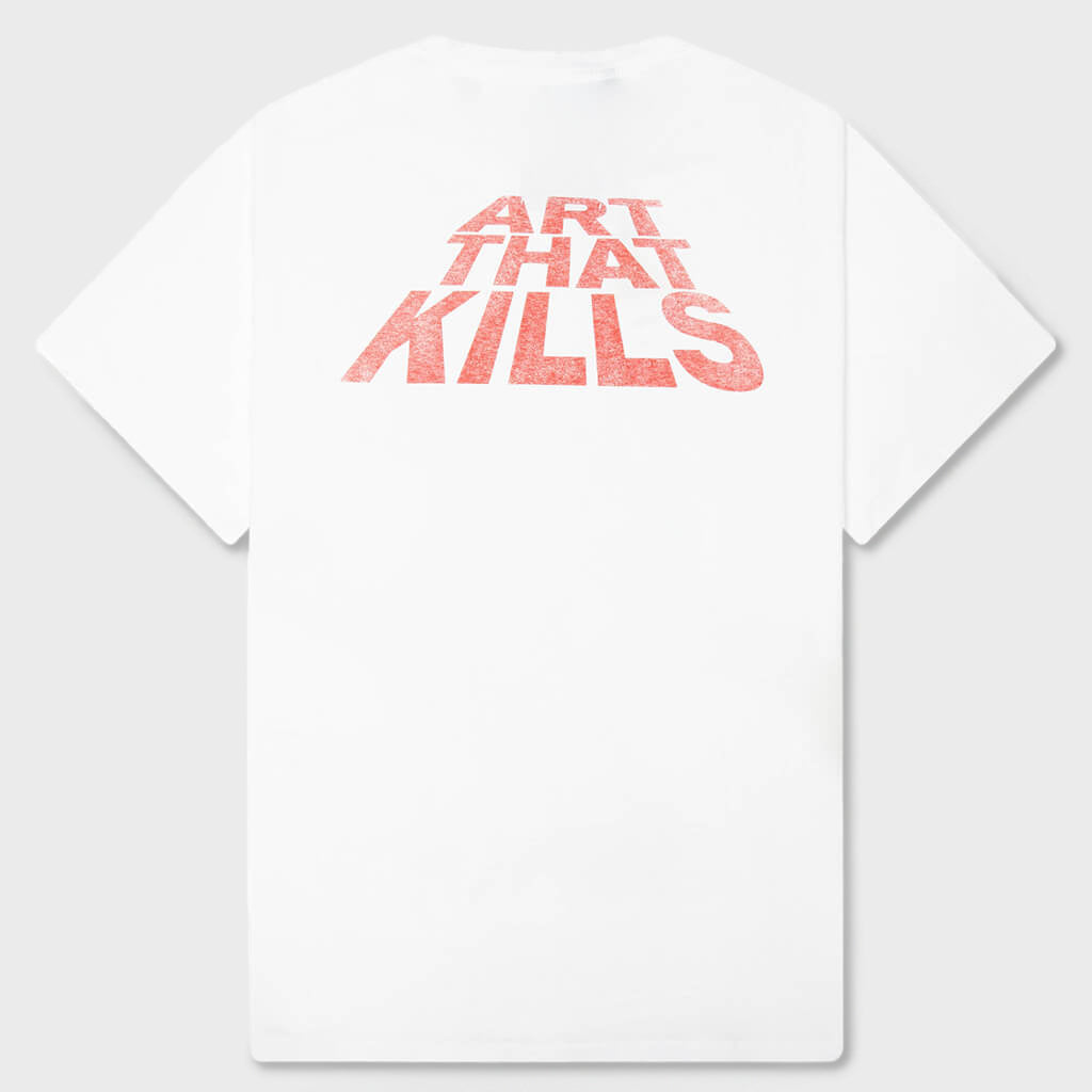 Skeleton Beach Tee - Clean White