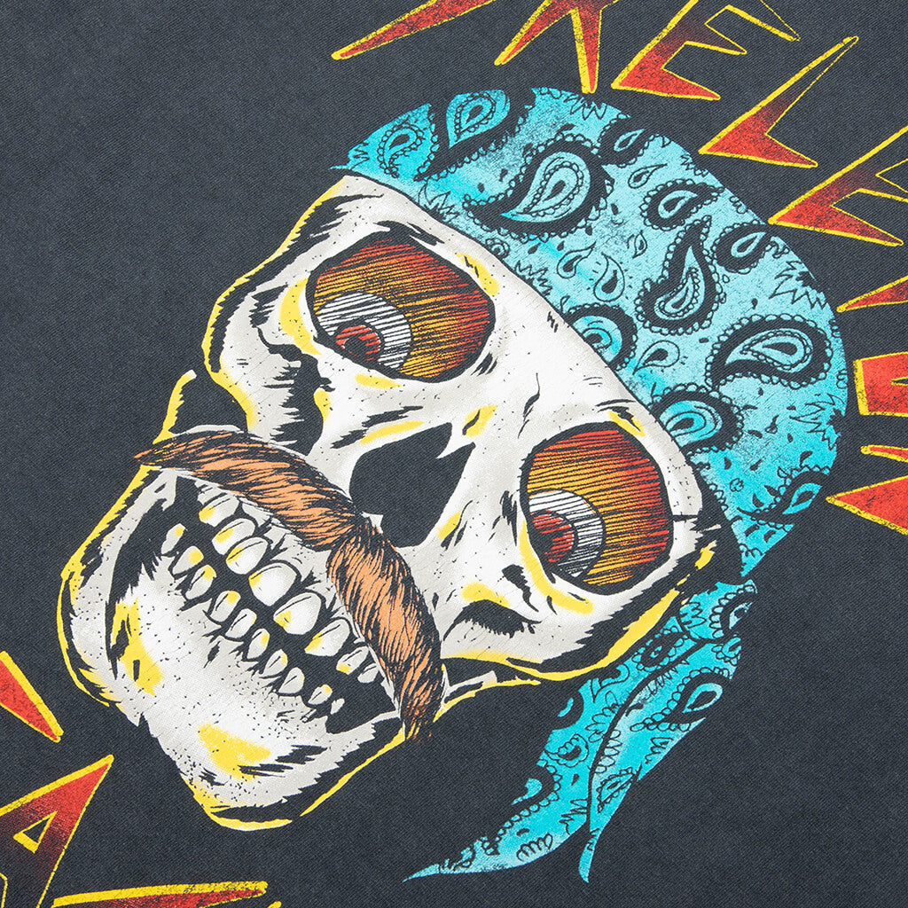 Skeleton Beach Tee - Light Vintage Black