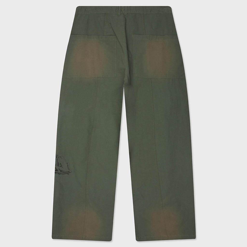 Sketches Balloon Pant - Green