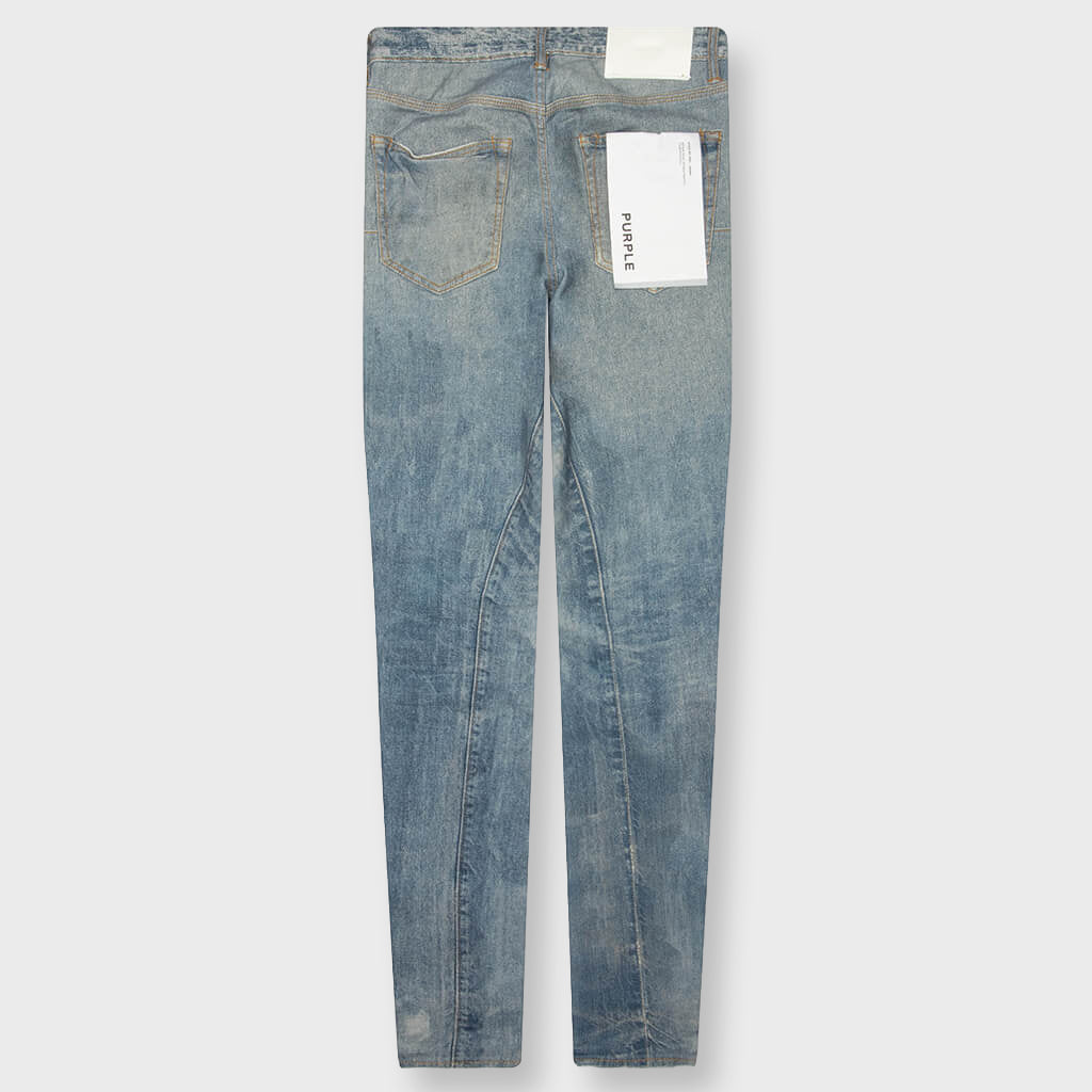 Skinny Jewel Print - Light Indigo