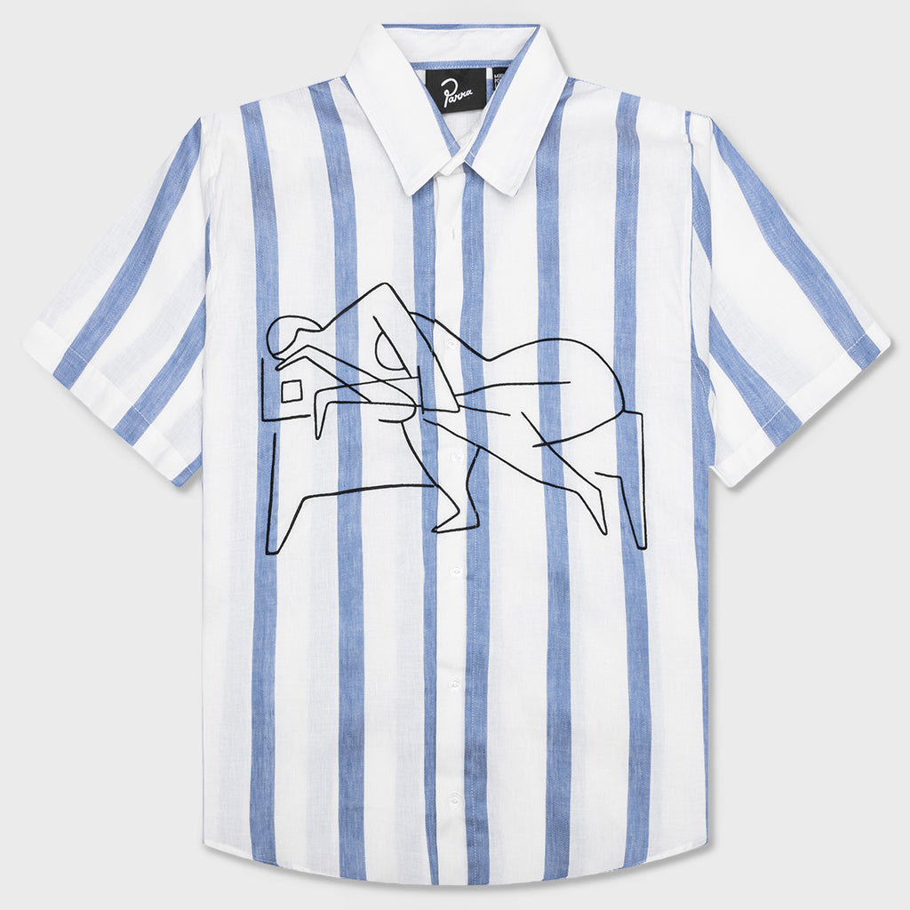 Sleep Now Short Sleeve Shirt - Blue