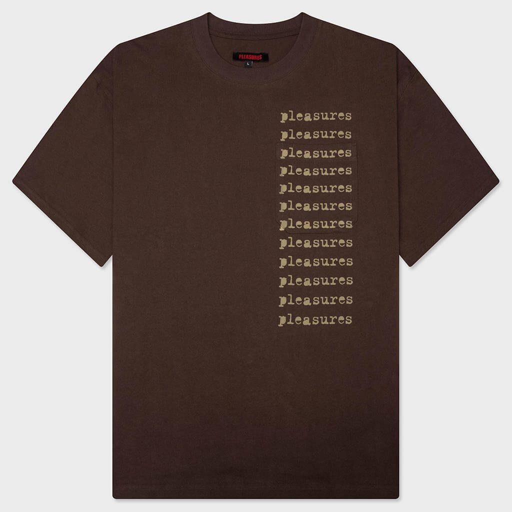 Slip Heavyweight Pocket T-Shirt - Brown