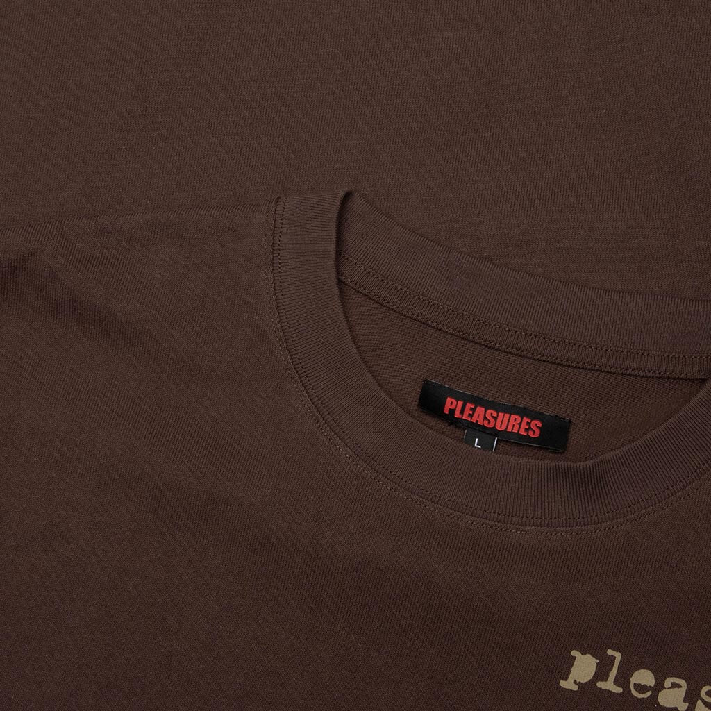 Slip Heavyweight Pocket T-Shirt - Brown