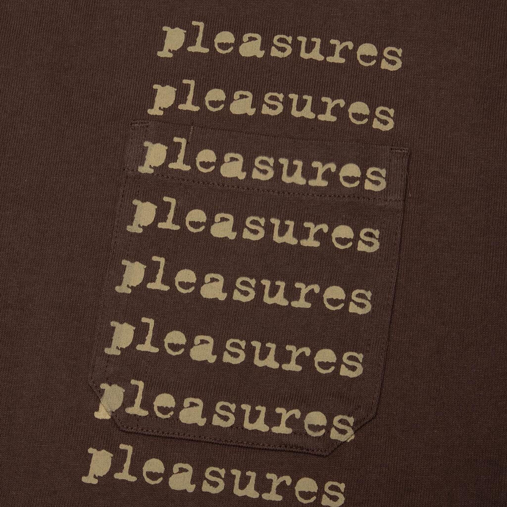 Slip Heavyweight Pocket T-Shirt - Brown