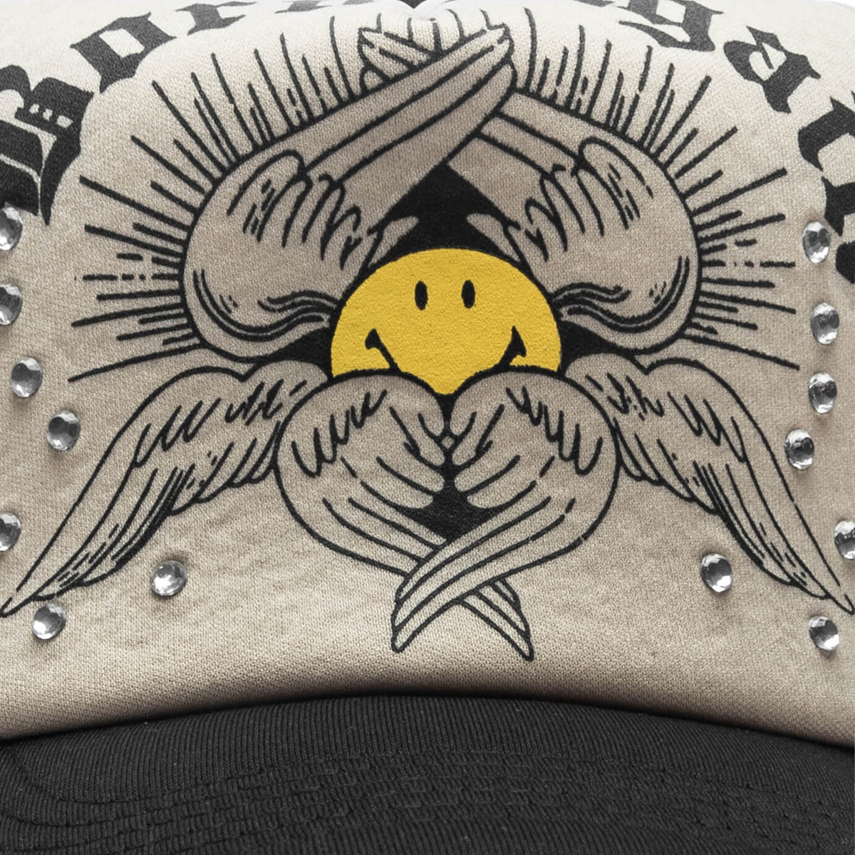 Smiley Born Again Trucker Hat - Multi