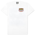 Smiley Burnt Rubber T-Shirt - White