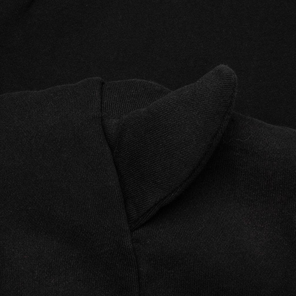 Smiley Devil Full Zip Hoodie - Black