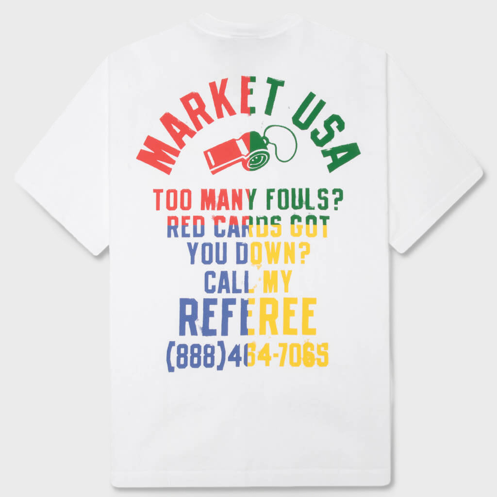 Smiley Foul Play T-Shirt - White