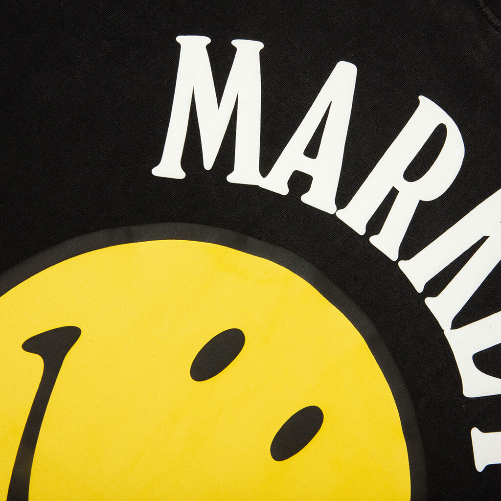 Smiley Lockup T-Shirt - Black