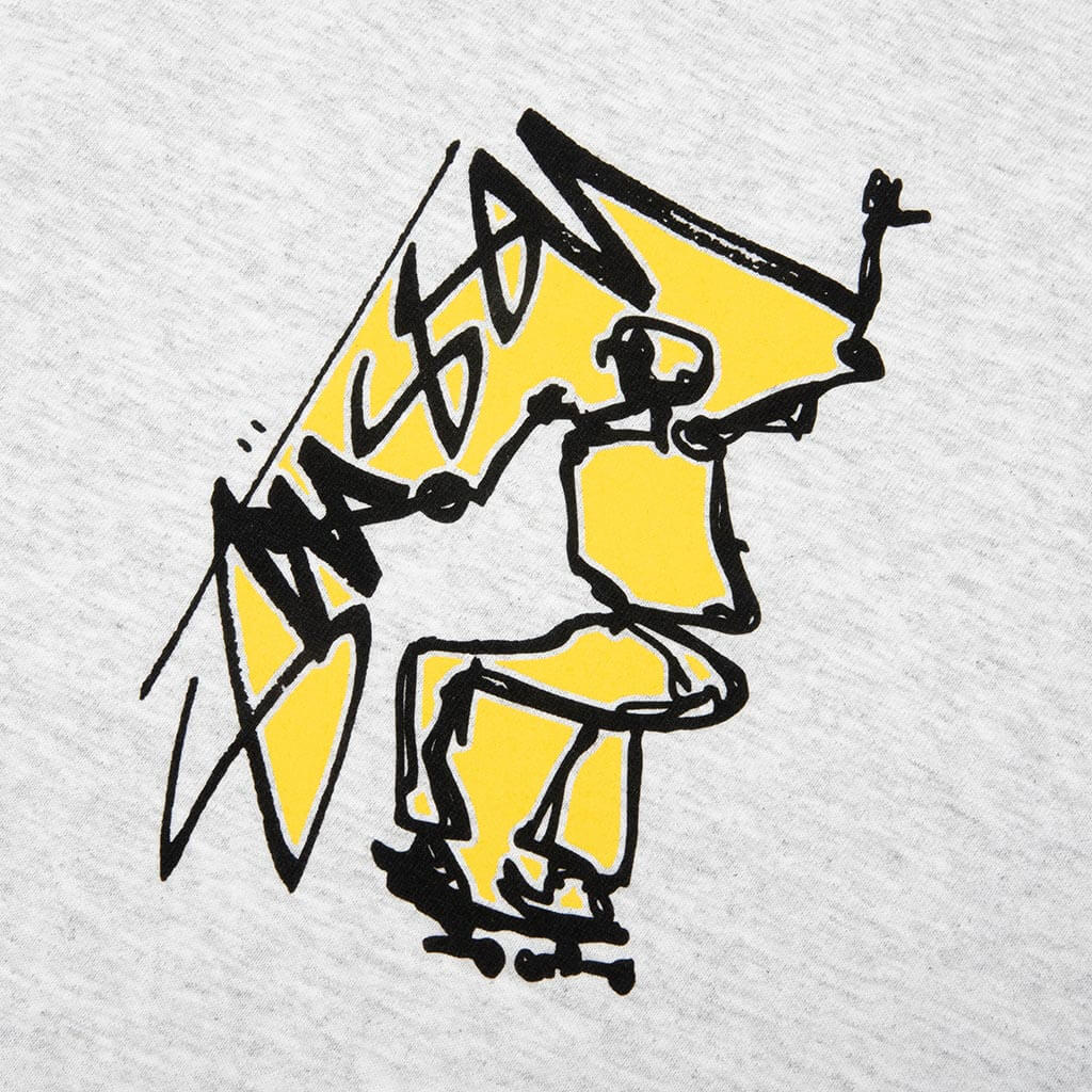 Smooth Sk8 Tee - Ash Heather