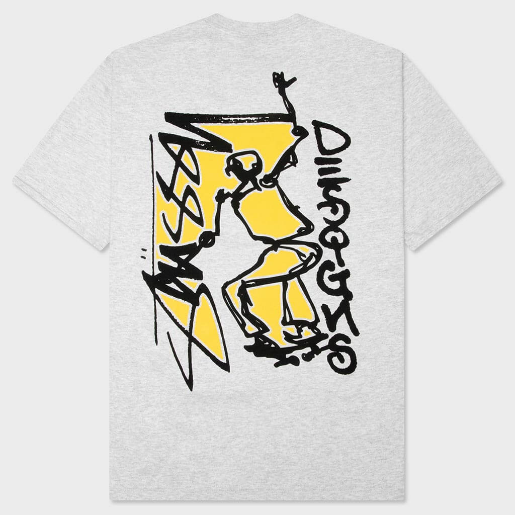 Smooth Sk8 Tee - Ash Heather
