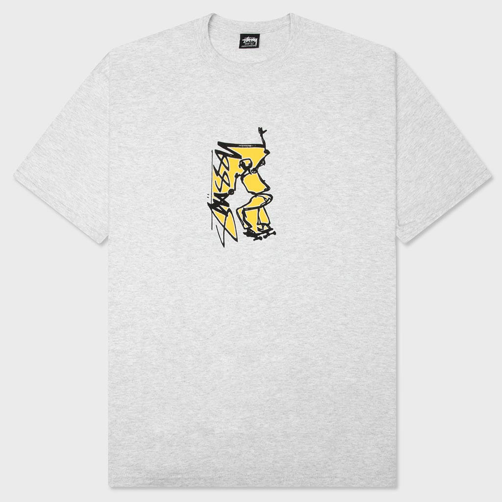 Smooth Sk8 Tee - Ash Heather