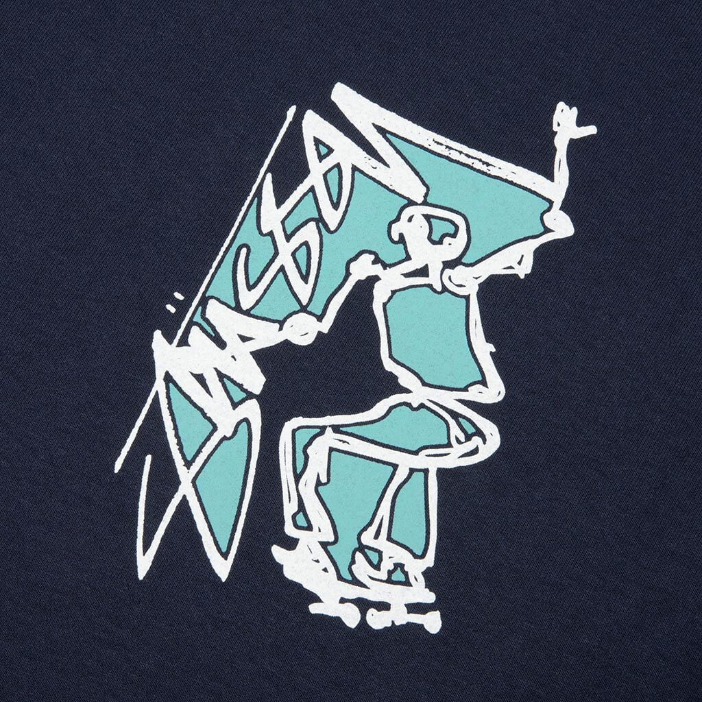 Smooth Sk8 Tee - Navy