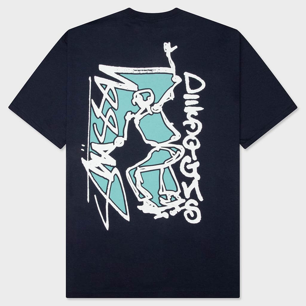 Smooth Sk8 Tee - Navy