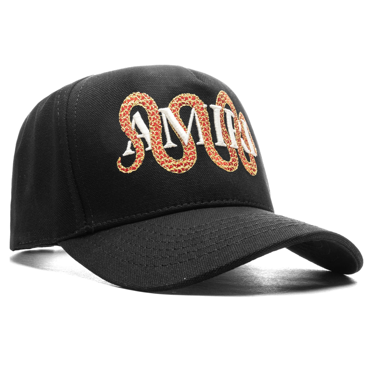 Snake Canvas Hat - Black