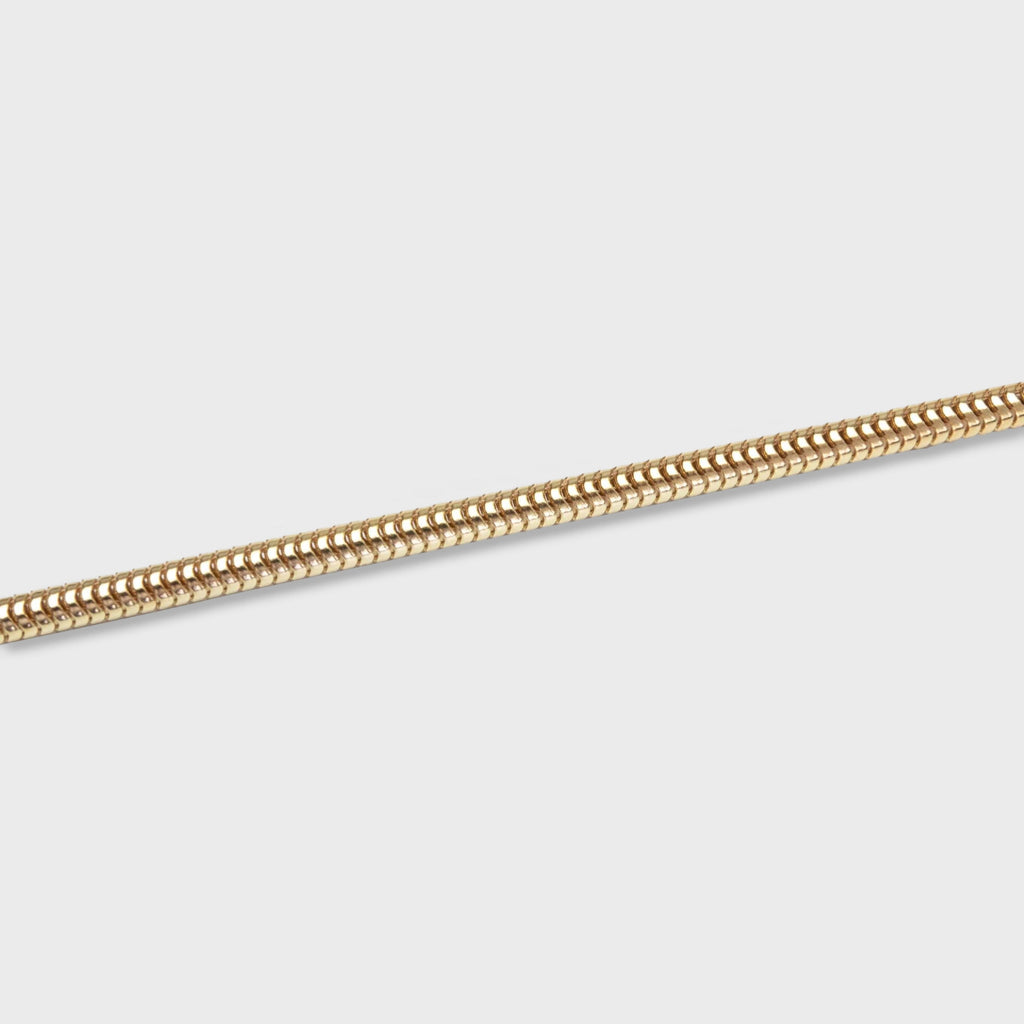 Snake Chain Gold - S925 Sterling Silver with 18K Gold Plating