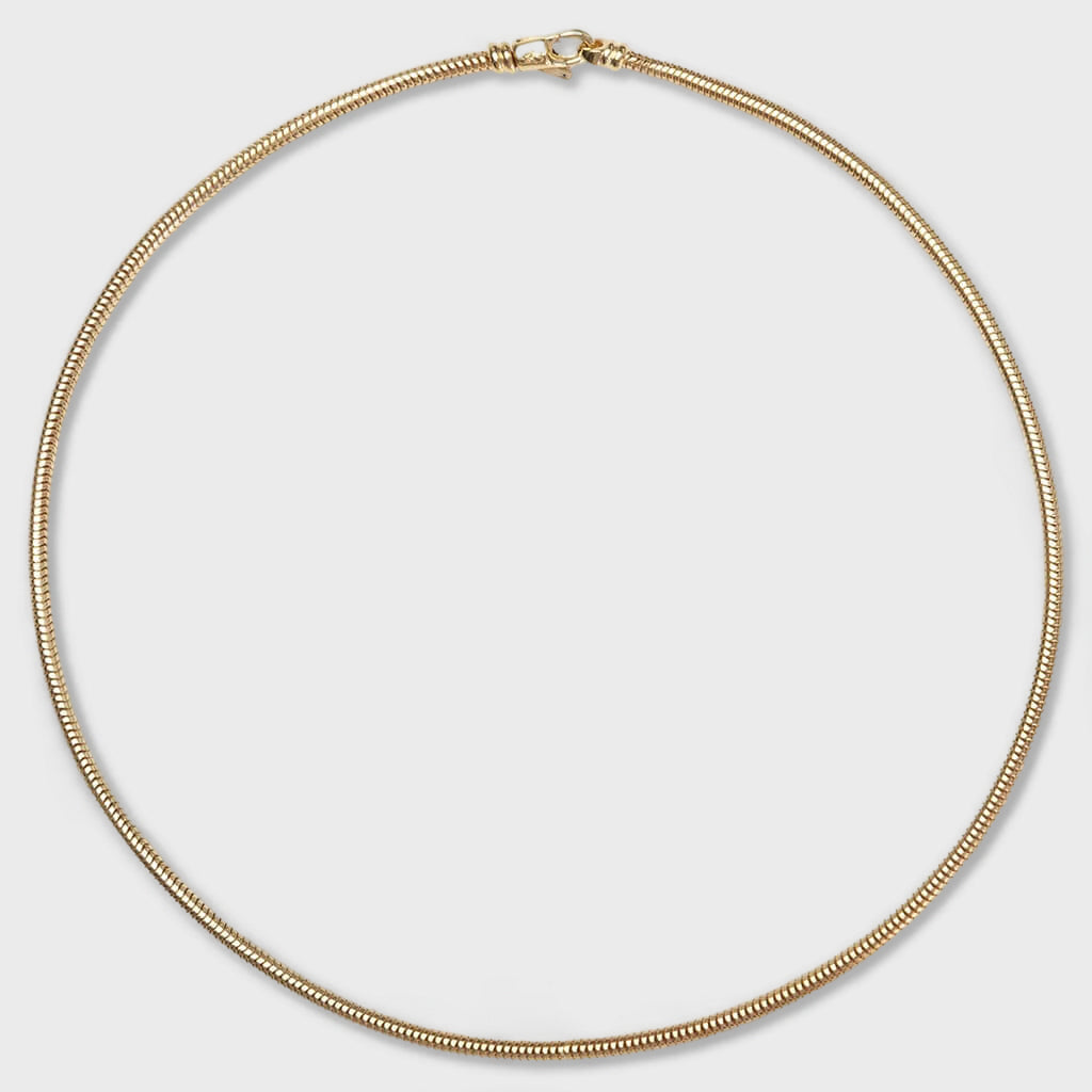 Snake Chain Gold - S925 Sterling Silver with 18K Gold Plating