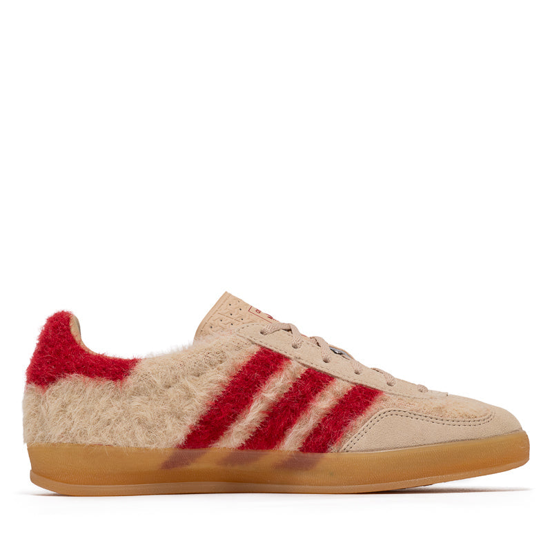 Women's Adidas Gazelle Indoor - Magic Beige/Team Victory Red