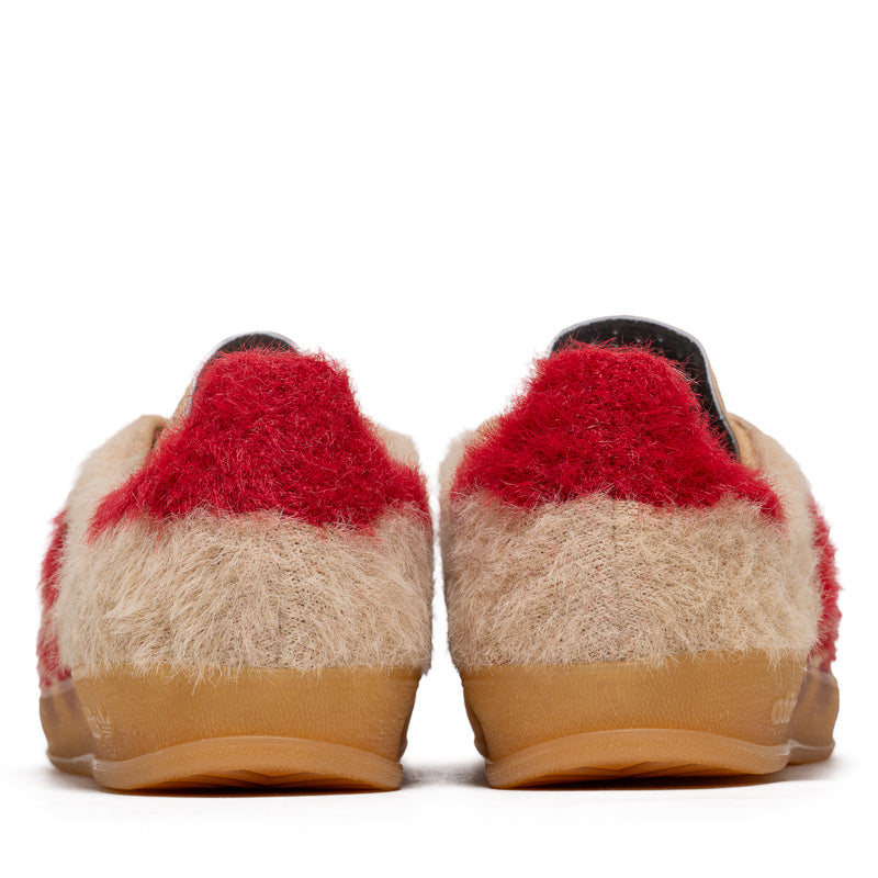 Women's Adidas Gazelle Indoor - Magic Beige/Team Victory Red