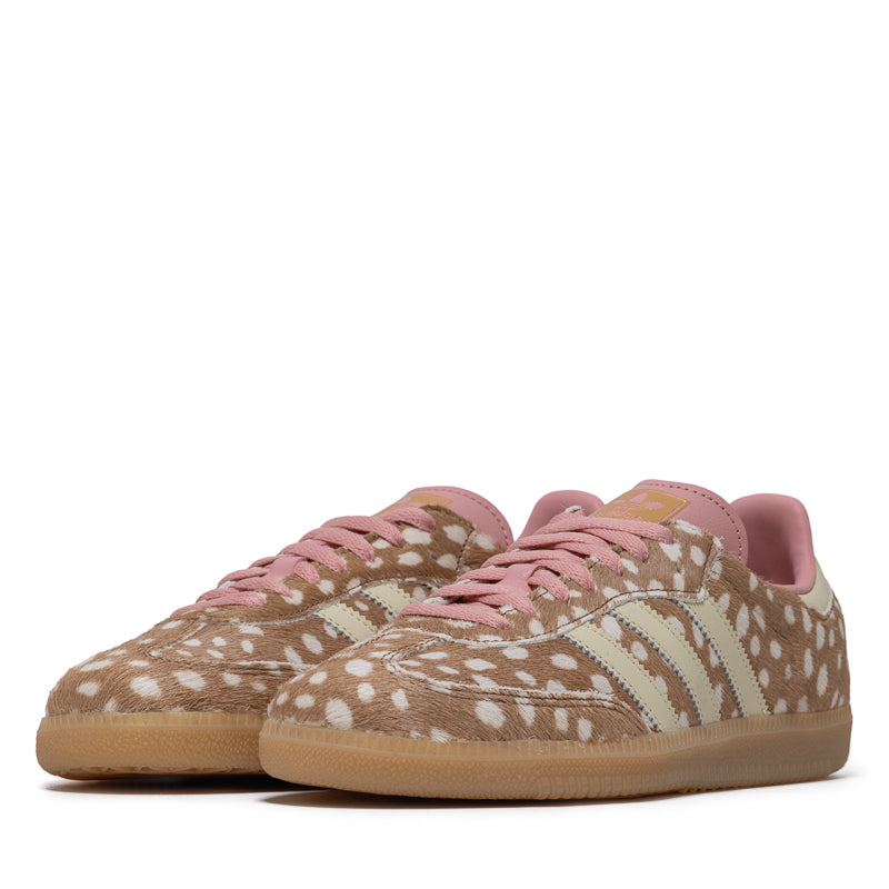 Women's Adidas Samba OG - Brown Desert/Warm Vanilla
