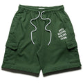 Anti Social Social Club Washed Up Cargo Shorts - Green