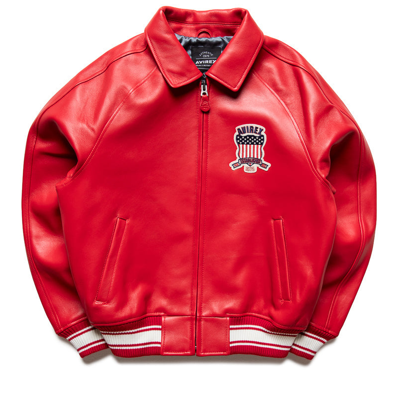 Avirex Icon Jacket - Salvage Red
