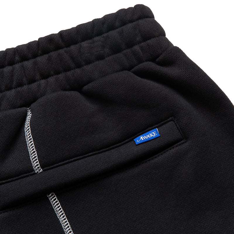 Awake NY Campus Shorts - Black
