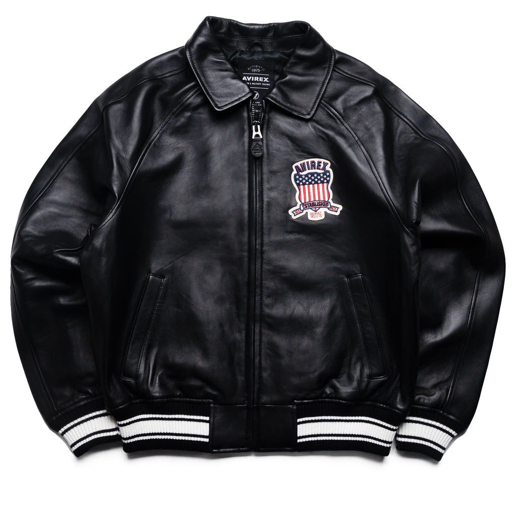 Avirex Icon Jacket - Jet Black